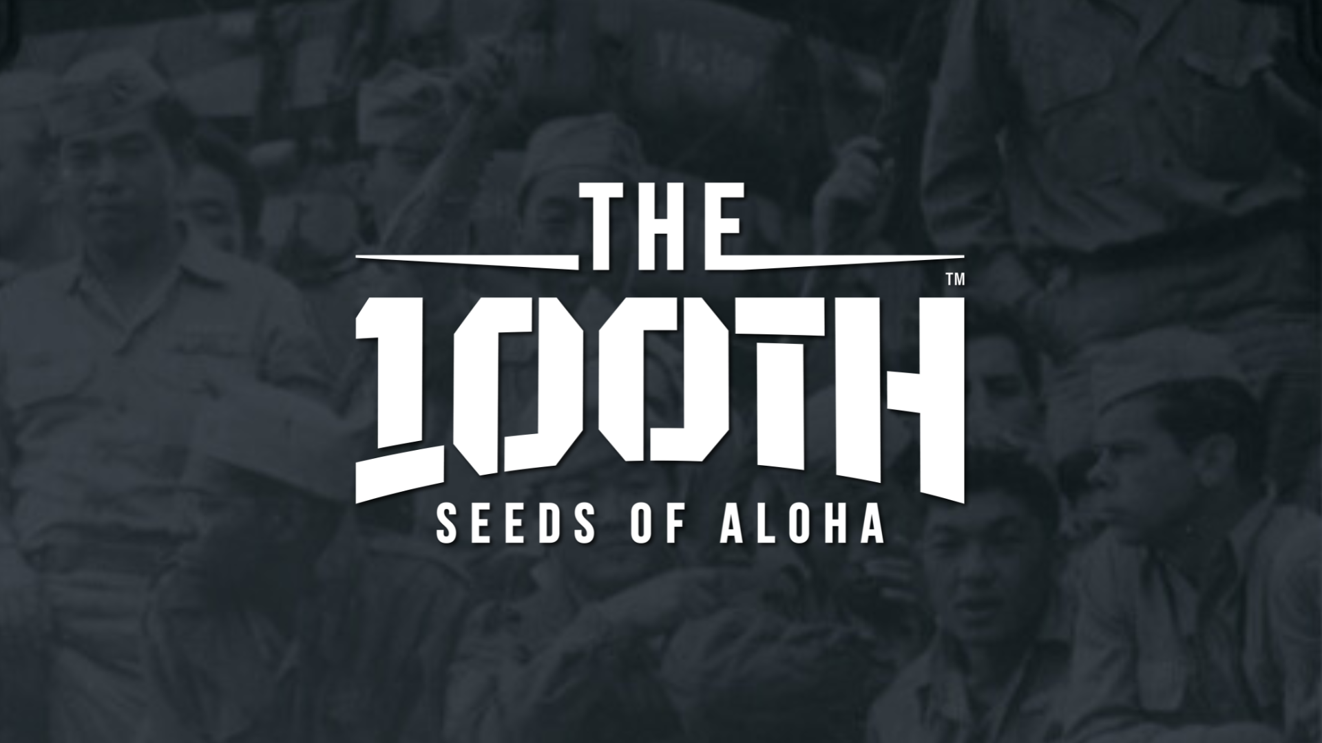 100th Logo with backdrop purple