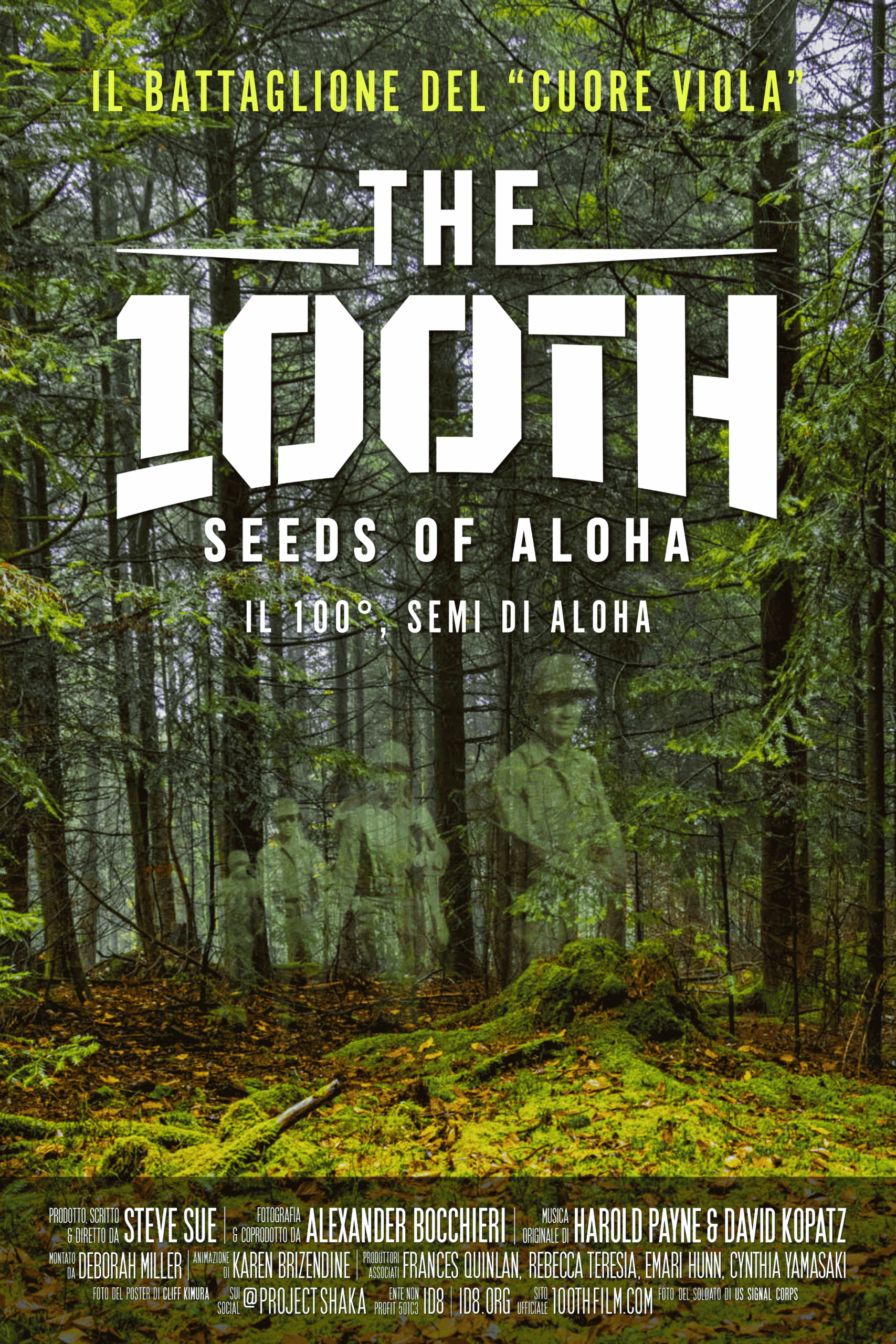 The 100th, Seeds of Aloha Film, Italian Poster